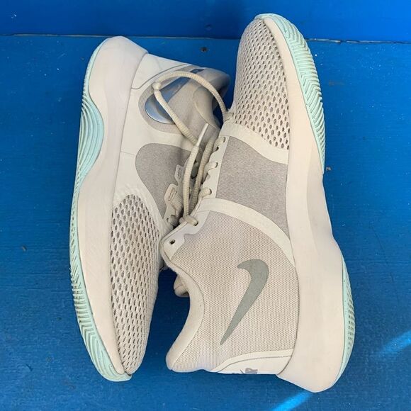 Nike Air Precision II Shoes White blue grey AA7069-005  Size 8 main image 5